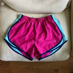 Pink Nike Dri Fit Shorts